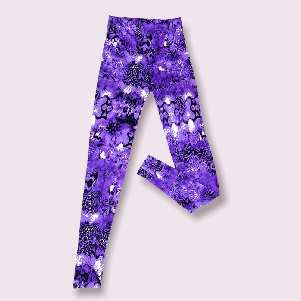 Prana Vida Purple Colourful Leggings
